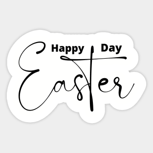 happy eastern day Sticker